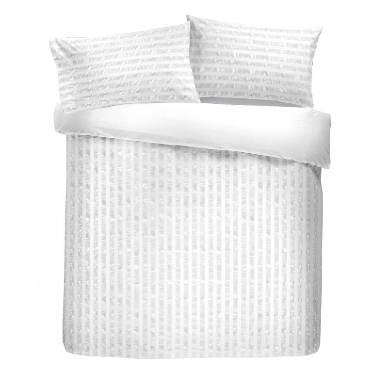 Symple Stuff Puckering and Crimping Seersucker Duvet Cover Set